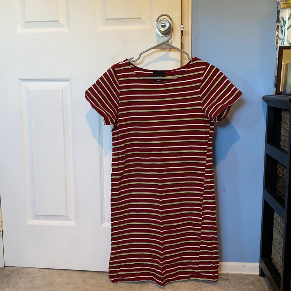 Striped t-shirt dress